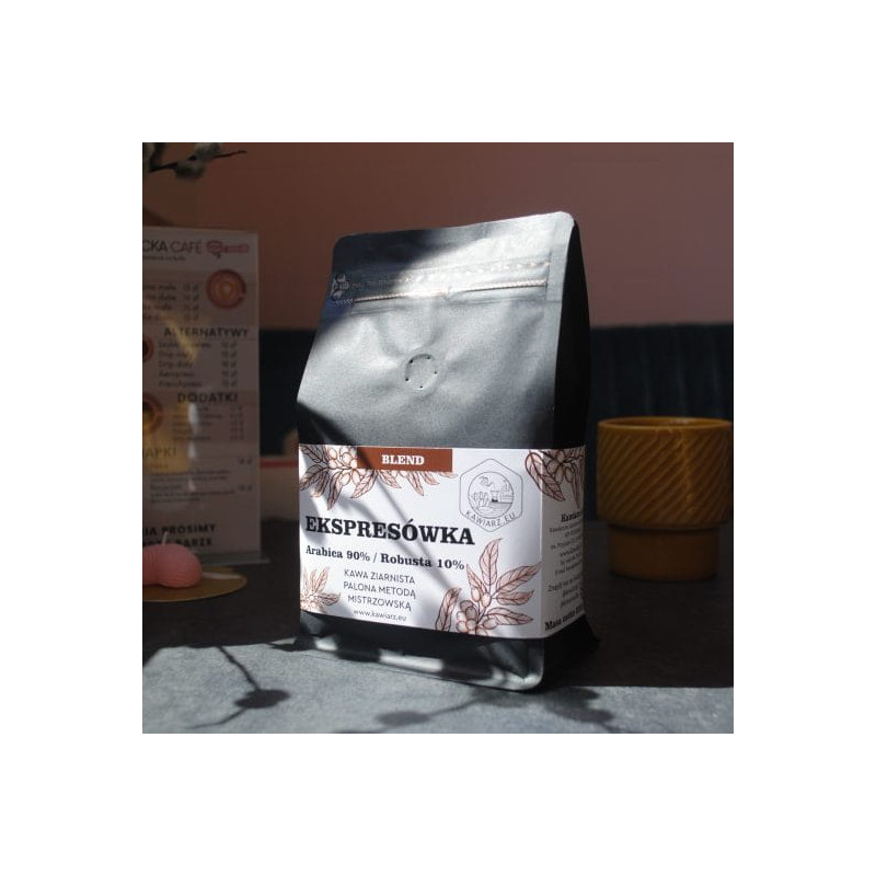 Kawa ziarnista Kawiarz Ekspresówka 90% Arabika / 10% Robusta